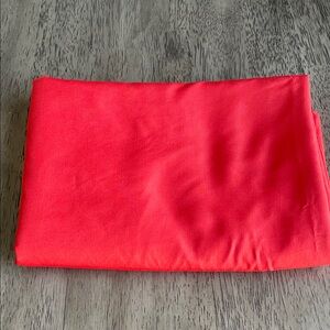 Standard Twin Size Flat Sheet - Red